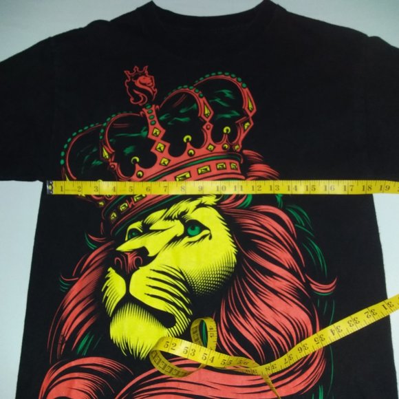 Ogabel Crown Rasta Lion Tee - Picture 5 of 6